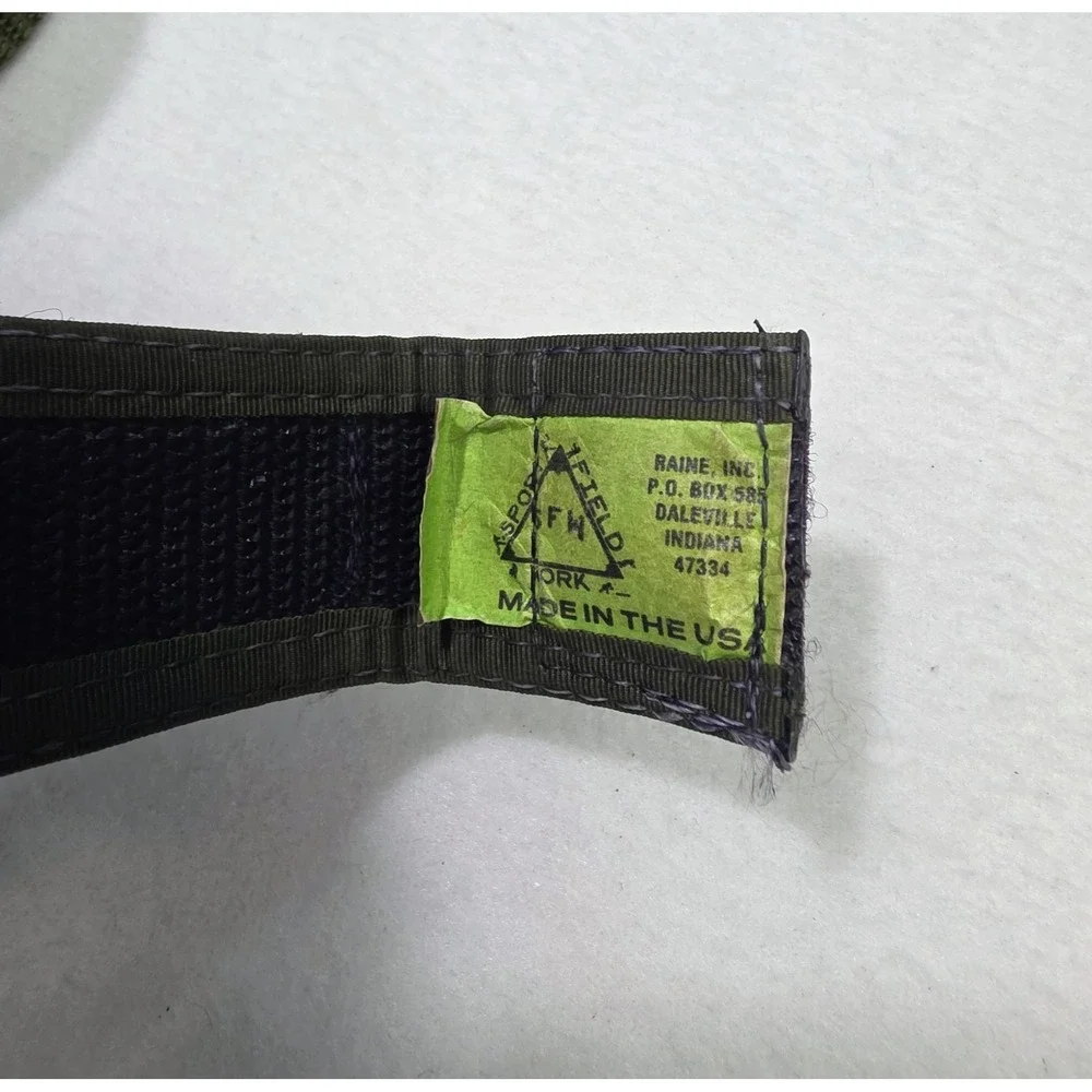 US Military Army Web Belt Canteen Pouch Additional Alice Clips Camoflauge